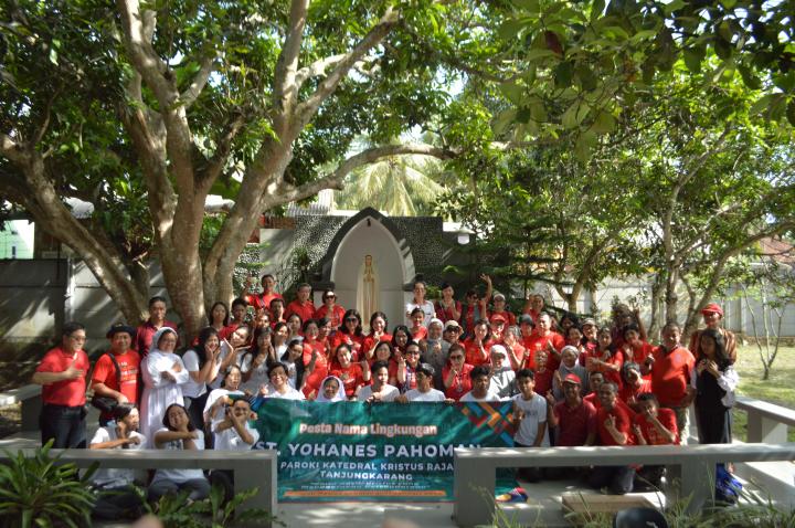 Pesta Nama Lingkungan Santo Yohanes Pahoman: Cinta Kasih Kristus Yang Menggerakan Persaudaraan