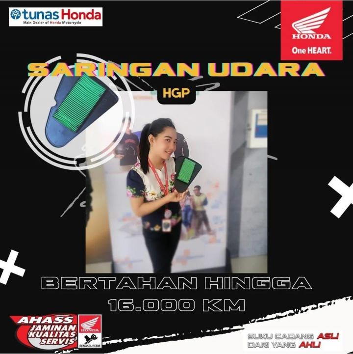 AHASS TDM Tulang Bawang Berikan Tips : Membersihkan Filter Udara Pada Honda All New BeAT