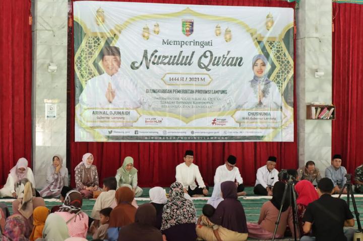 Pemprov Lampung Gelar Peringatan Nuzulul Qur