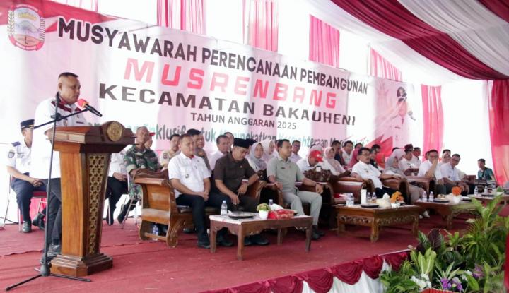 Bupati Lampung Selatan Buka Musrenbang RKPD Tahun 2025 di Kecamatan Bakauheni