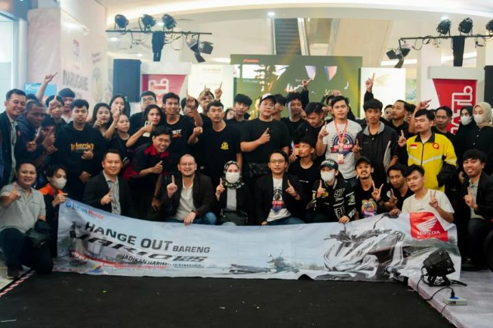 Komunitas Honda Lampung Gelar Hang Out Bareng New Honda Vario 125   