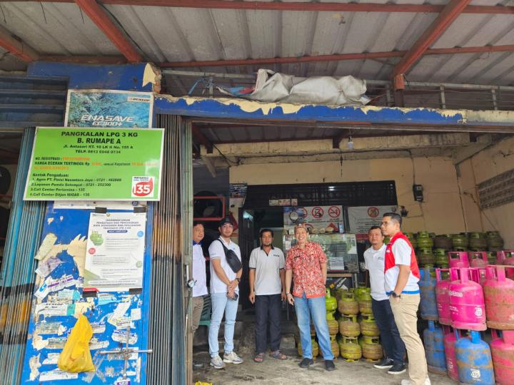 Lakukan Sidak, Pertamina Pastikan Ketersediaan LPG Wilayah Lampung Aman 