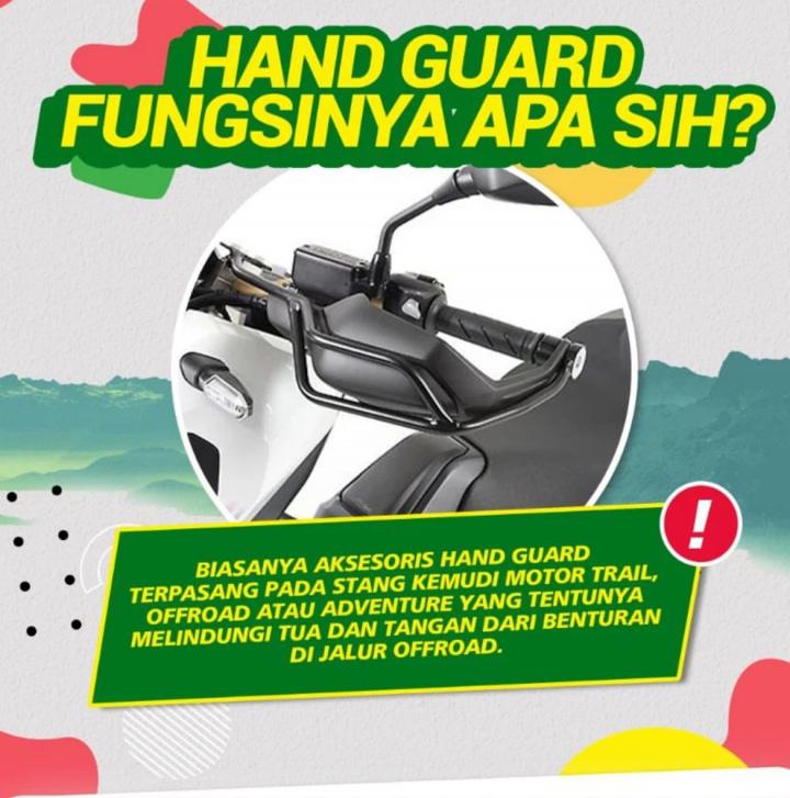 Apa Fungsinya Lever / Hand Guard di Motor 