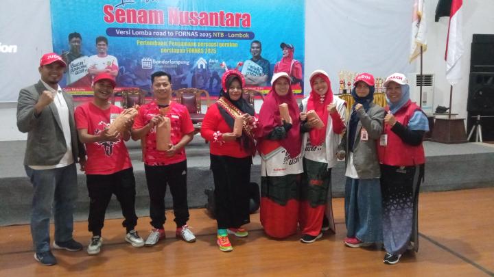 Menuju FORNAS 2025, ORKI Gandeng KSN Lampung Siapkan Diri Dengan Lomba Senam Nusantara 