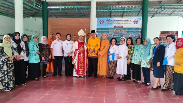 Perayaan Syukur Wanita Katolik RI Ke 100 di Gelar DPD Lampung di GSG Xaverius Wayhalim 