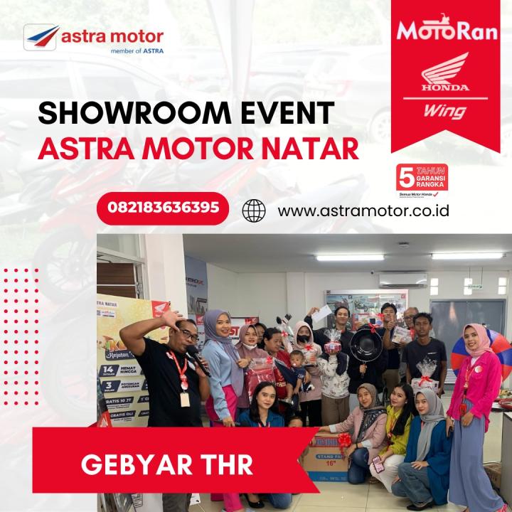 Gebyar THR Dari Astra Motor Natar 