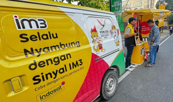 Indosat Sukses Hadirkan Pengalaman Digital Selama PON XXI Aceh - Sumut 