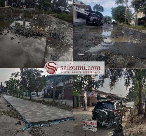 Pasca Diberitakan, Jl. Raflesia Tanjung Senang Dapat Penanganan Langsung dari Pemkot