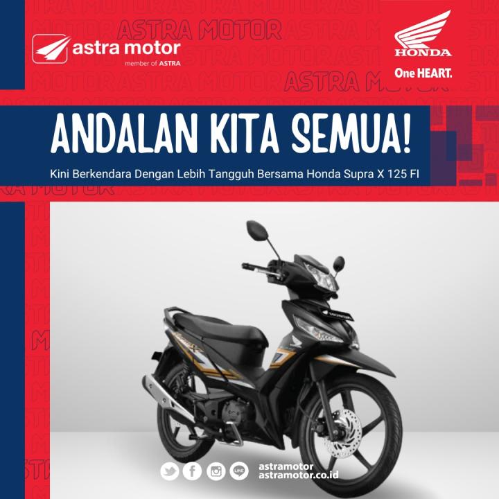 Kenali Fitur Fitur Pada Supra X 125 FI