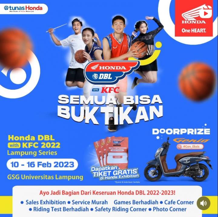 Main Dealer dan Jaringannya NSS Kedaton Kembali Mengadakan Honda DBL With KFC