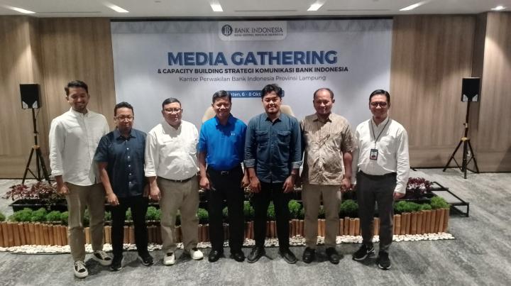 Media Gathering dan Capacity Building Strategi Komunikasi Bank Indonesia KPw Lampung