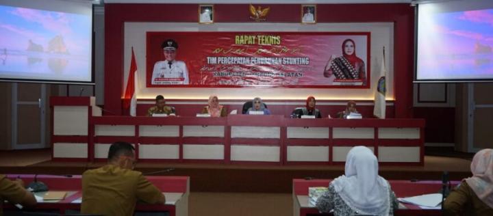 TPPS Kabupaten Lampung Selatan Gelar Rapat Teknis Persiapan Penilaian 8 Aksi Konvergensi