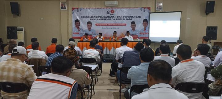 PKS Berpotensi Usung Kader Sebagai Cakada di 5 Kabupaten / Kota di Lampung 