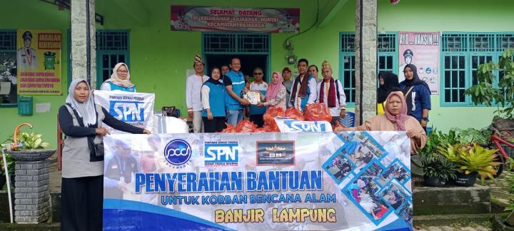 Dari Banten Sampai Ke Bandar Lampung, DKML dan PSPSPN Kirim Bantuan Untuk Korban Banjir