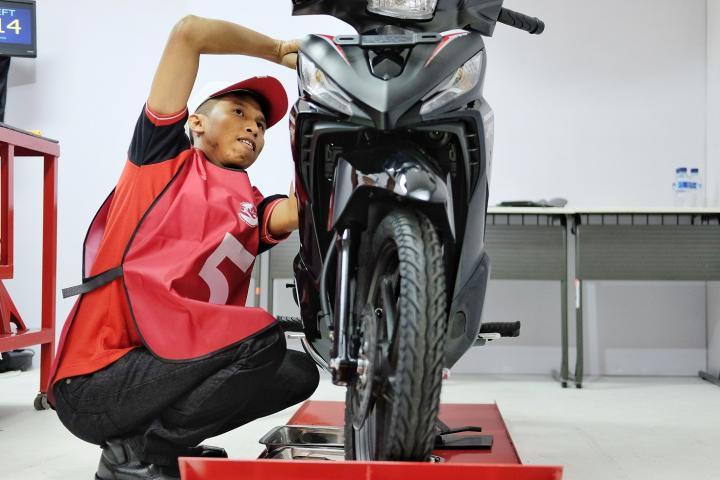 Teknisi Sepeda Motor Honda Indonesia Siap Adu Skill di Kompetisi Tingkat Dunia 