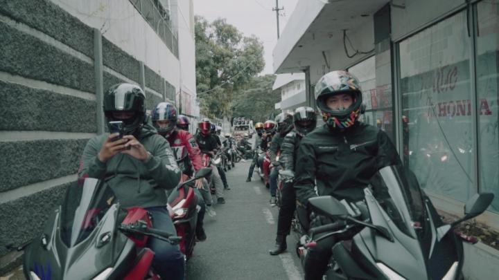 CBR Sunmori-an di Lampung, di Hadiri Ratusan Bikers   