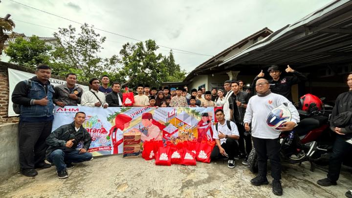 Tunas Honda Lampung Gelar Honda Community Bikers Soleh Rindu Berbuat Kebaikan 