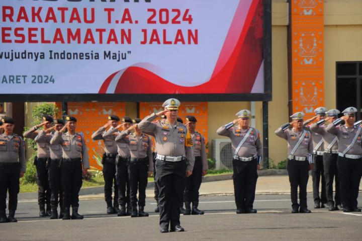 Operasi Krakatau 2024 : Tingkatkan Disiplin dan Keselamatan Berlalu Lintas