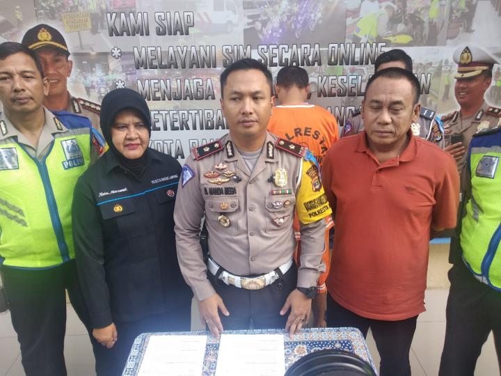 Buron Dua Pekan Sopir Truk  Tewaskan Pengendara Motor Dibekuk