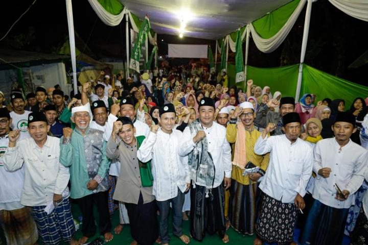 Santri di Lampung Sosialisasikan Kinerja Ganjar Pranowo