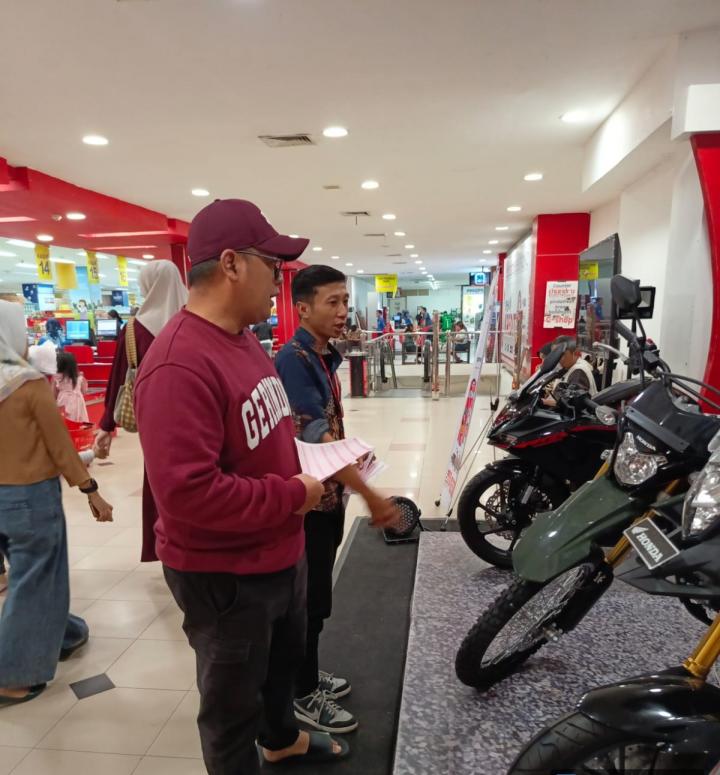 Antusias Masyarakat Lampung, Metic Besar Honda Ramai di Padati Pengunjung 