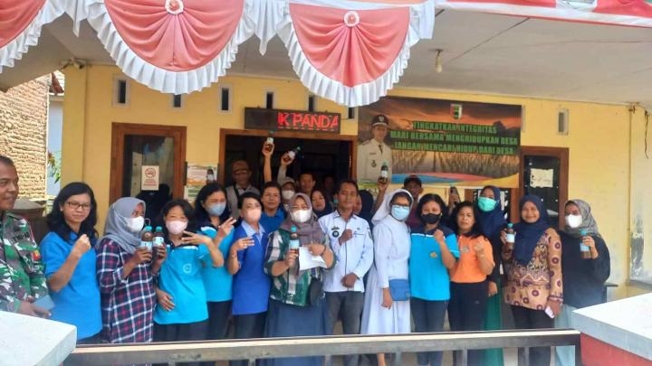 Organisasi Wanita Katolik RI Bakorcab Bandar Lampung dan Sr. Vincent HK Animator Laudato Si Gelar Sosialisasi Penanganan Lingkungan