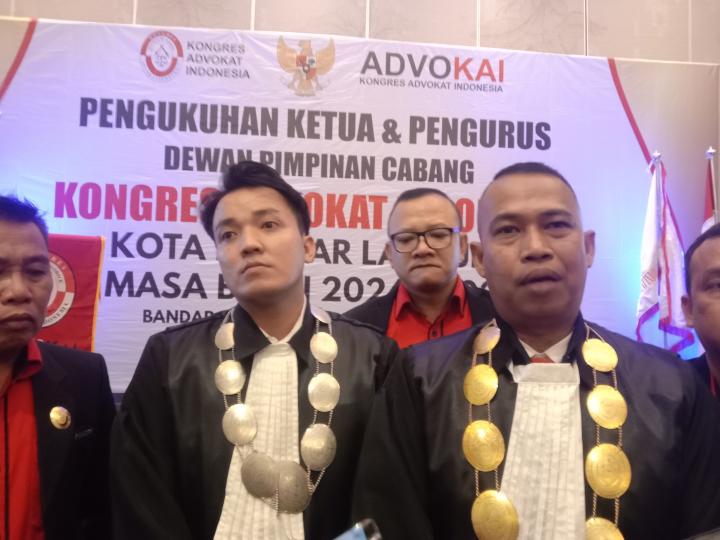 Resmi Dikukuhkan, Ketua Kongres Advokat Indonesia Programkan Bantuan Hukum Gratis Bagi Masyarakat Menengah