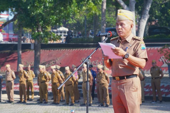 Apel Mingguan, Bupati Lampung Selatan Ingatkan ASN Tingkatkan Kedisplinan dan Kinerja 