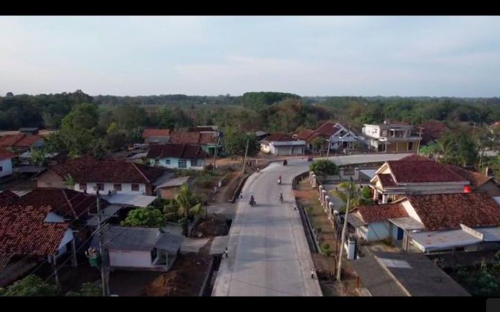 Tasyakuran Jalan, Warga Lampung Tengah : Matur Nuwun Pak Jokowi 