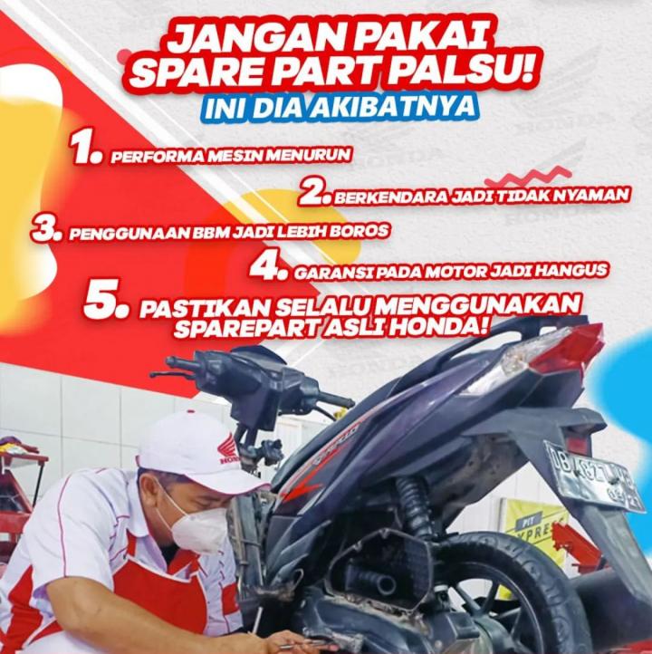 5 Resiko Menggunakan Spare Part Palsu, Bisa Kena Masalah 