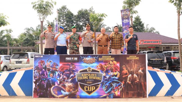 Gelar E-Sports Competition, Kapolres Tuba: Pertama Kali di Polda Lampung