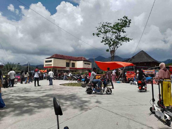 Sekolah Kopi Sumber Jaya Lampung Barat Diserbu Pengunjung di Hari Kedua Lebaran 