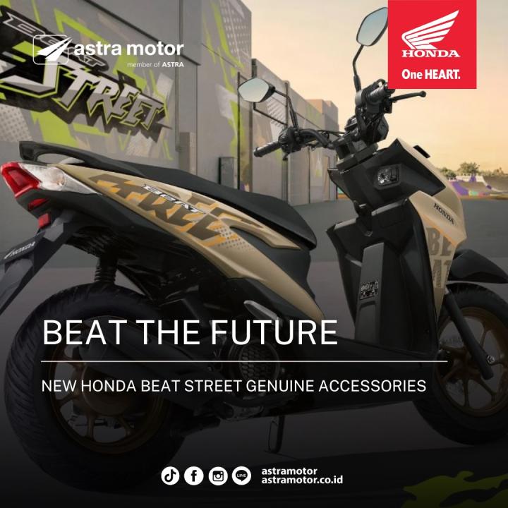 New Honda Beat Street Genuine Accesories 