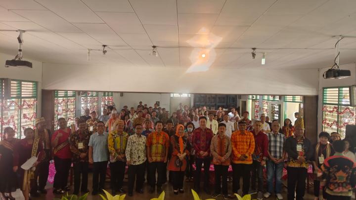 Pemprov Lampung Apresiasi Kegiatan Lokakarya Ciptalagu Liturgi Gereja Katolik Etnik Lampung 