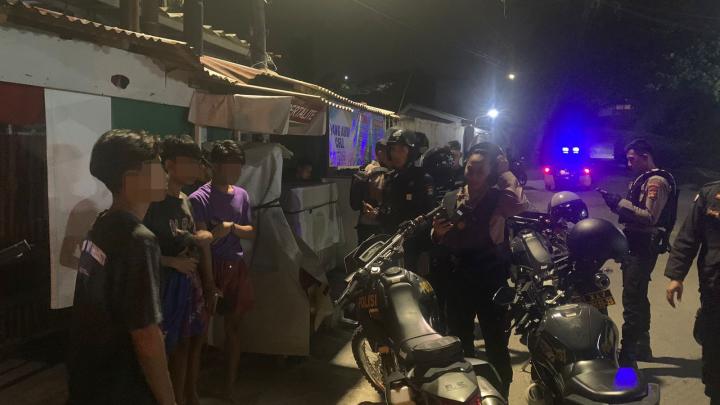 Kedapatan Pakai Sinte, 4 Pemuda di Bandar Lampung Diringkus Polisi