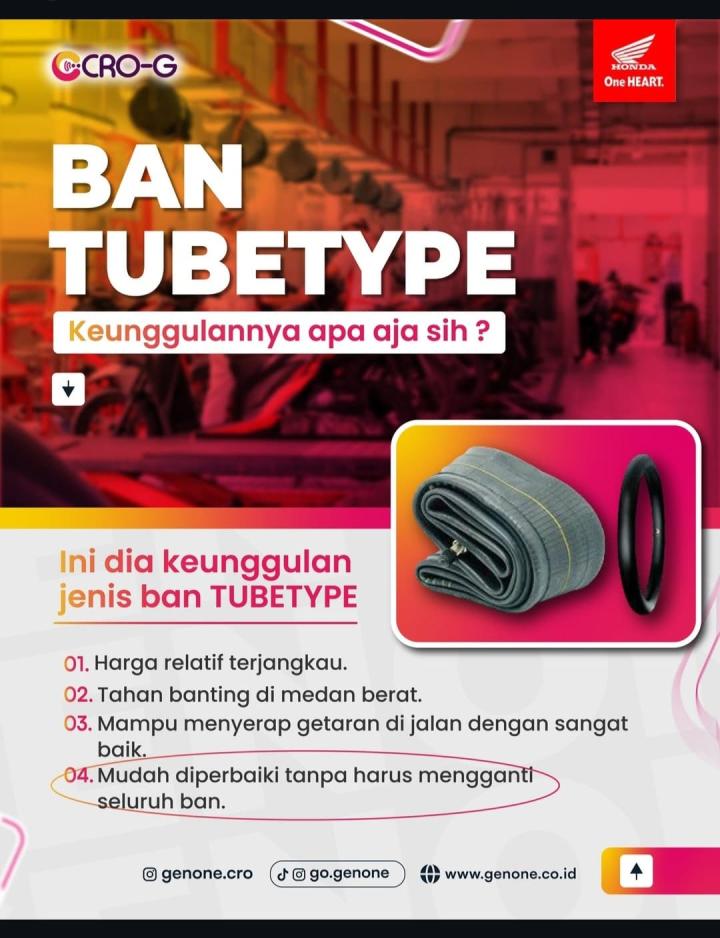 TDM Trimurjo Berikan Tips Terkait Ban Tubetype : Ketahui Keunggulan dan Kelemahannya 