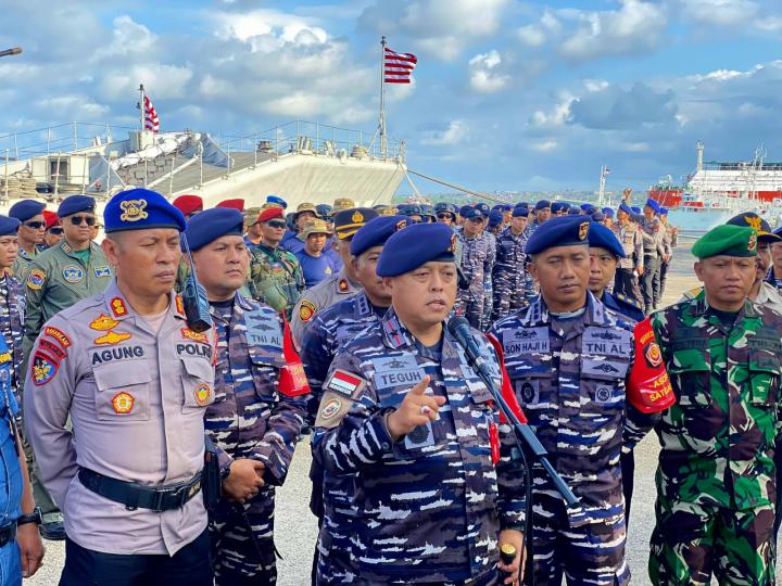 Satgasla Kogabpadpam VVIP Siapkan Pengamanan Laut untuk HLF MSP dan IAF