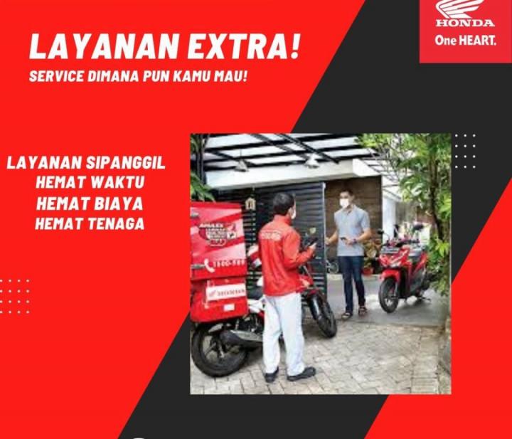 Dipanggil, Service Panggilan Resmi Motor Honda 