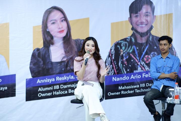 Bersama Dengan Mahasiswa Entrepreneur, Owner Haloca Beauty Bagikan Tips Membangun Usaha 