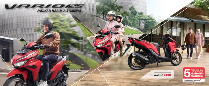 Semakin Cakep, Ini 5 Warna Baru Honda Vario 125 