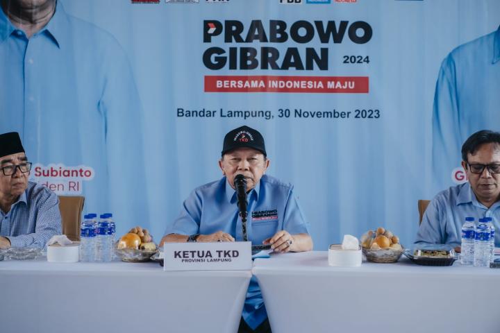 Hari Ini, TKD Prabowo Gibran Provinsi Lampung Menyambut Kedatangan Duta Besar Palestina Untuk Indonesia  