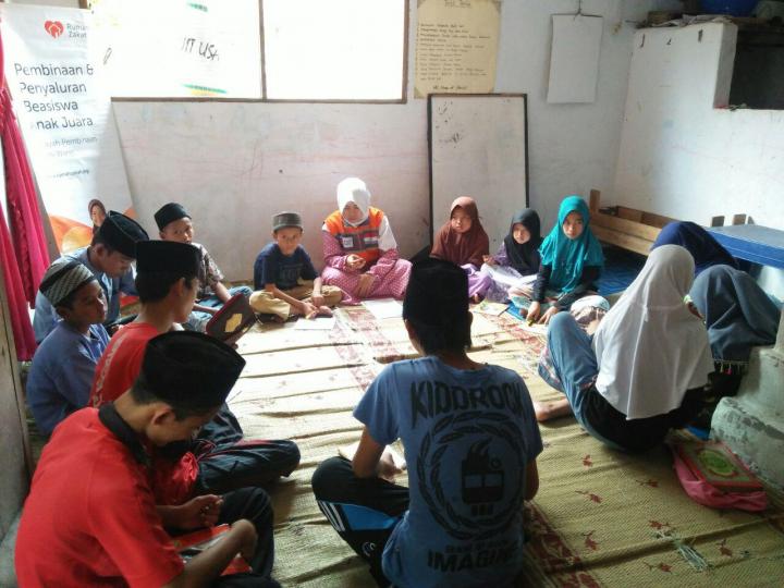 Rumah Zakat Lampung Bina 29 Anak Juara di Bumi Waras 