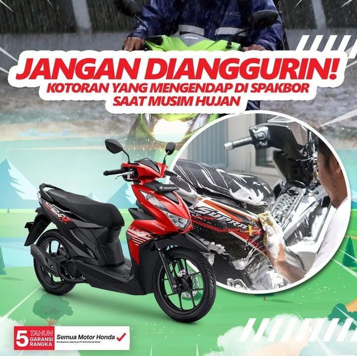 Tips Perawatan Spakbor Untuk Jaga Motor Tetap Bersih 