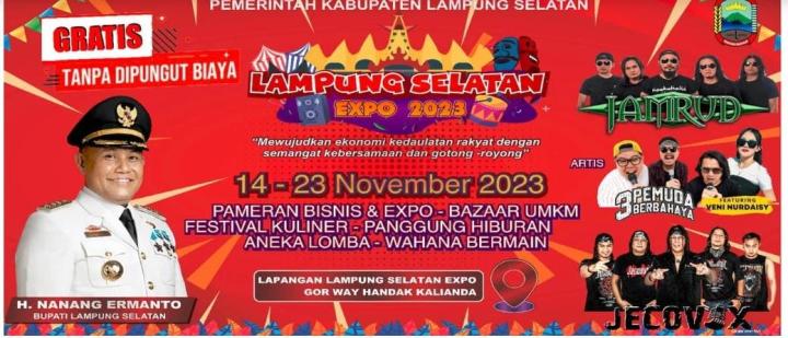 Band Rock Jamrud Akan Hibur Warga Lampung Selatan Pada Event Lampung Selatan Expo 2023 