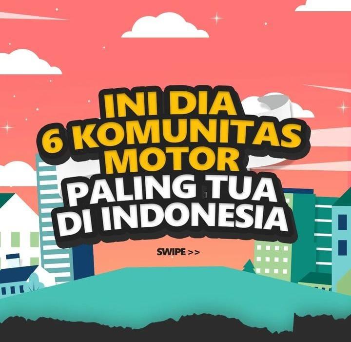 6 Daftar Klub Motor Tertua di Indonesia 