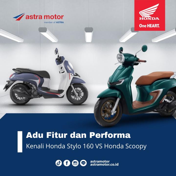 Kenali Honda Stylo 160 Vs Honda Scoopy 