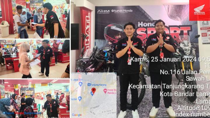 TDM Radin Intan Gelar Motor Sport Show di Chandra Tanjung Karang Timur 