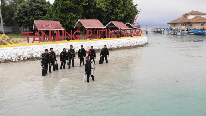 Satuan Brimob Polda Lampung Kembali Laksanakan Sertifikasi Selam Dasar One Star