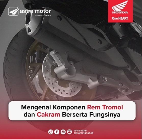 Cara Mengenal Rem Pada Motor  Anda 