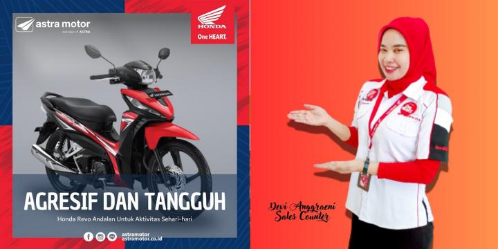 Agresif dan Tangguh, Honda Revo Andalan Untuk Aktivitas Sehari Hari 